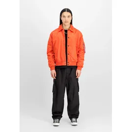 Alpha Industries Coach Logo Jacket orange 3XL