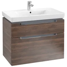 Villeroy & Boch Waschtischunterschrank 2 Auszüge 78,7 x 59,0 cm Braun