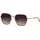 Marc O'Polo Sonnenbrille MARC O'POLO "Modell 505122", Damen, rosa (roségold), matt, metallic, Sonnenbrillen Sonnenbrille, Form Hexagon, Logoschriftzug auf Bügel, Metallfassung