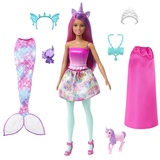 Barbie Dreamtopia Outfit mit Ombré-Oberteil Meerjungfrauen-Schwanzflosse (HLC28)