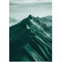 KOMAR Wandbild Mountains Top 50 x 70 cm