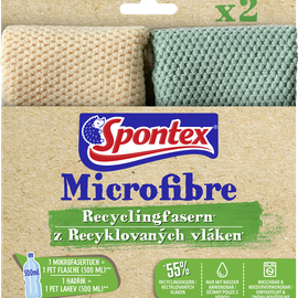 Spontex Microfibre Recyclingfasern, - 2.0 Stück