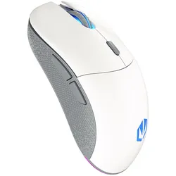 ENDORFY GEM Plus Wireless Onyx White, Beidhändig, Optisch, RF Wireless + USB Typ