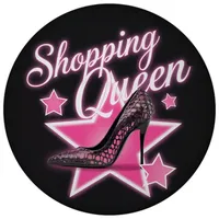 Speecheese High Heel auf Stern Magnet - Shopping Queen