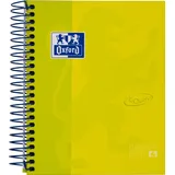 Oxford Collegeblock European Book kariert DIN A6 farbiger Rand, 1 Block