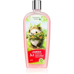 Bohemia Gifts & Cosmetics Bohemia Herbs Strawberry Sprudelbad und Waschgel 500 ml