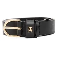Tommy Hilfiger Damengürtel Leder 2,5 cm schwarz 70