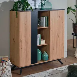 Wohnling Sideboard, WL6.666 eiche 110,0 x 40,0 x 125,0 cm