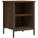 vidaXL Schuhregal Braun Eichen-Optik 38x35x50 cm Holzwerkstoff