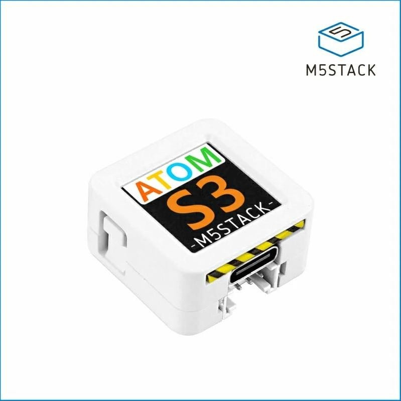 M5Stack ATOMS3 Entwicklungs-Kit, ESP32-S3, WiFi, 0.85" IPS Display, MPU6886 G...