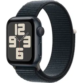 Apple Watch SE 2023 GPS 40 mm Aluminiumgehäuse mitternacht, Sport Loop mitternacht