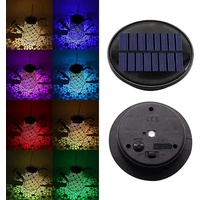 Solar Lichter Ersatz Top Teile 8 Farbe Optional 9.5 cm Durchmesser 10 Lumen LED Laternen Deckel Licht Solar Ersatzteile im Freien für hängende Solar Laterne Outdoor Decor Garten Patio