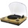 Aiwa GBTUR-120WDMKII Tocadiscos Bluetooth, Madera