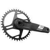 Sram Unisex – Erwachsene Apex Kurbelgarnitur, Schwarz, 165mm