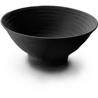 Lacor Runde Melamin-Schale Schwarz 17 cm