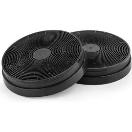Klarstein Aktivkohlefilter 2er-Set Ø 17,5 cm