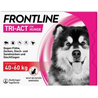 Frontline Tri-Act gegen Zecken und Flöhe bei Hunden (40-60kg)