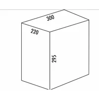 Wesco Ersatzeimer 16 l Grau
