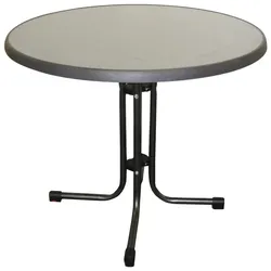 FH Furniture FH Tisch Bistro Mainz klappbar 80cm Anthrazit