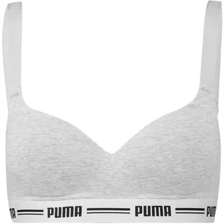 Puma Padded Bra Damen grey melange L
