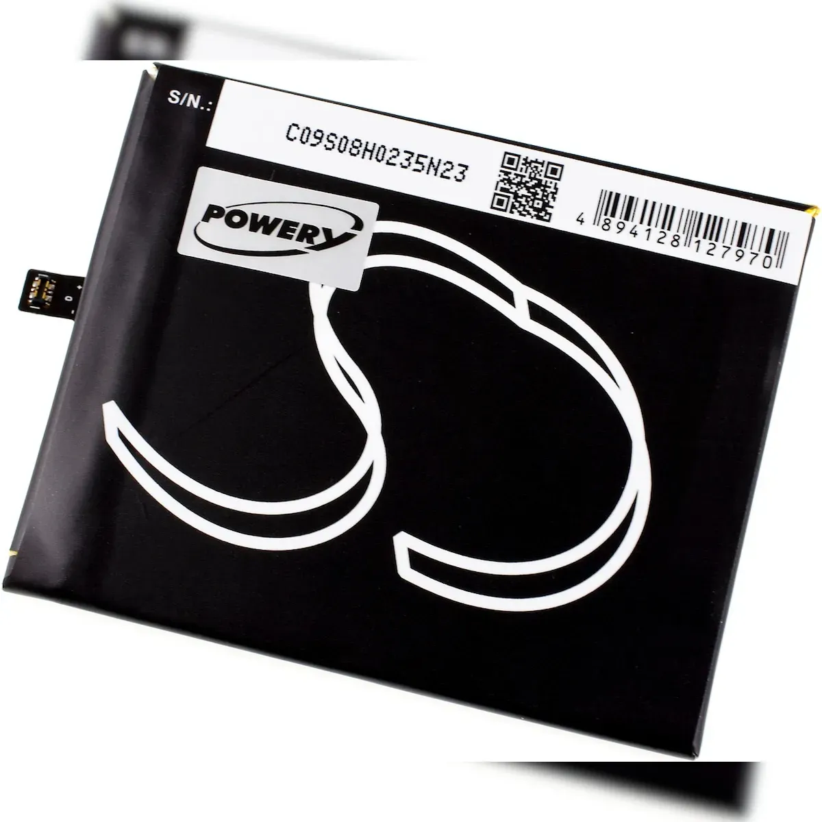 Powery Akku für Smartphone BQ Aquaris X5 Plus