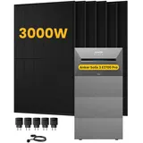 Anker SOLIX Solarbank 3 E2700 Pro 10,8 kWh inkl. 3x BP2700 Erweiterungsakku + 6x 500W Solarmodule + 5x Smart Plug