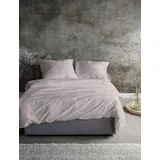 IRISETTE Feinbiber Melange uni Rosa 155 x 220 cm + 80 x 80 cm