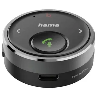 Hama Bluetooth®-Receiver Kfz, 3,5-mm-Stecker, Sprachsteuerung, Freisprechen