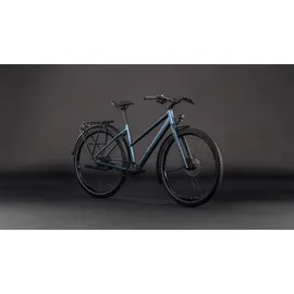 Cube Editor Pro FE 2026 28 Zoll RH 46 cm Damen mineralblue 'n' chrome