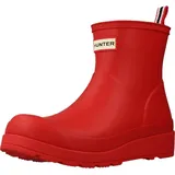 Hunter Original Play Short Wellington Gummistiefel Damen - Rot - 38