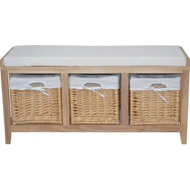 moebel-direkt-online möbel direkt online Sitzbank mit Kissen Helga