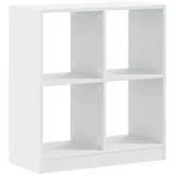 vidaXL Bücherregal Weiß 68,5x32x75 cm Holzwerkstoff