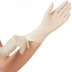 10x100 Stück Latexhandschuhe puderfrei Weiss  Größe XL Einweghandschuhe Arbeitshandschuhe Einmalhandschuhe Latex Handschuhe