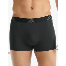 adidas Retro Boxershorts grau/schwarz S 6er Pack