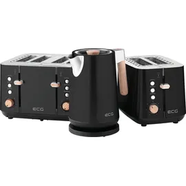 ECG RK 1768 Strix 1,7 l Schwarz