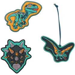 DerDieDas Wechselbuttons 3 teilig Dino Time