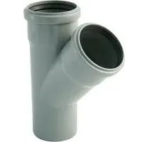 Marley HTEA Einfach-Abzweig Staubgrau RAL 7037