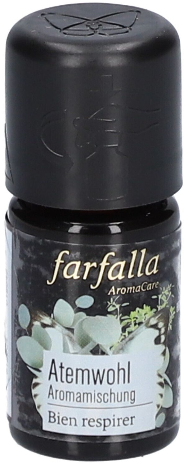 FARFALLA Reste en bonne santé, bois de santal Bien-être respiratoire 5 ml huile