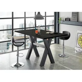Mäusbacher Bartisch 160 x 105 x 70 cm Schwarz