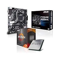 Memory PC Aufrüst-Kit Bundle AMD Ryzen 7 5800X 8X 3.8 GHz Prozessor, A520M-A II Mainboard (Komplett fertig zusammengebaut inkl. Bios Update und Funktionskontrolle)