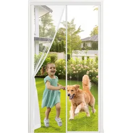 luxuskollektion Fliegengitter Tür 120 x 220 cm Weiß
