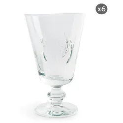 Excelsa Set mit 6 Gläser Victoria Glas 34 Cl Transparent