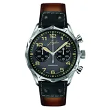 Junghans Herren Armbanduhr 027/3493.00 Meister Pilot Chronoscope Automatic