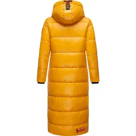 Navahoo Wintermantel Schmuseengel gelb / schwarz XXL