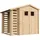 TIMBELA Gerätehaus 2,72 x 2,06 m Natur