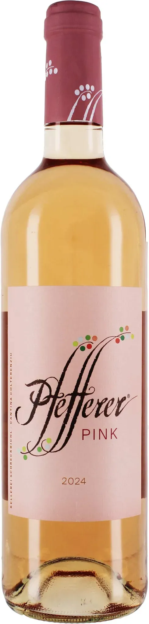 Schreckbichl 2024 Schreckbichl Pfefferer Pink Dolomiti Rosato 2024 Lagrein,Pinot Nero,Vernatsch Italien