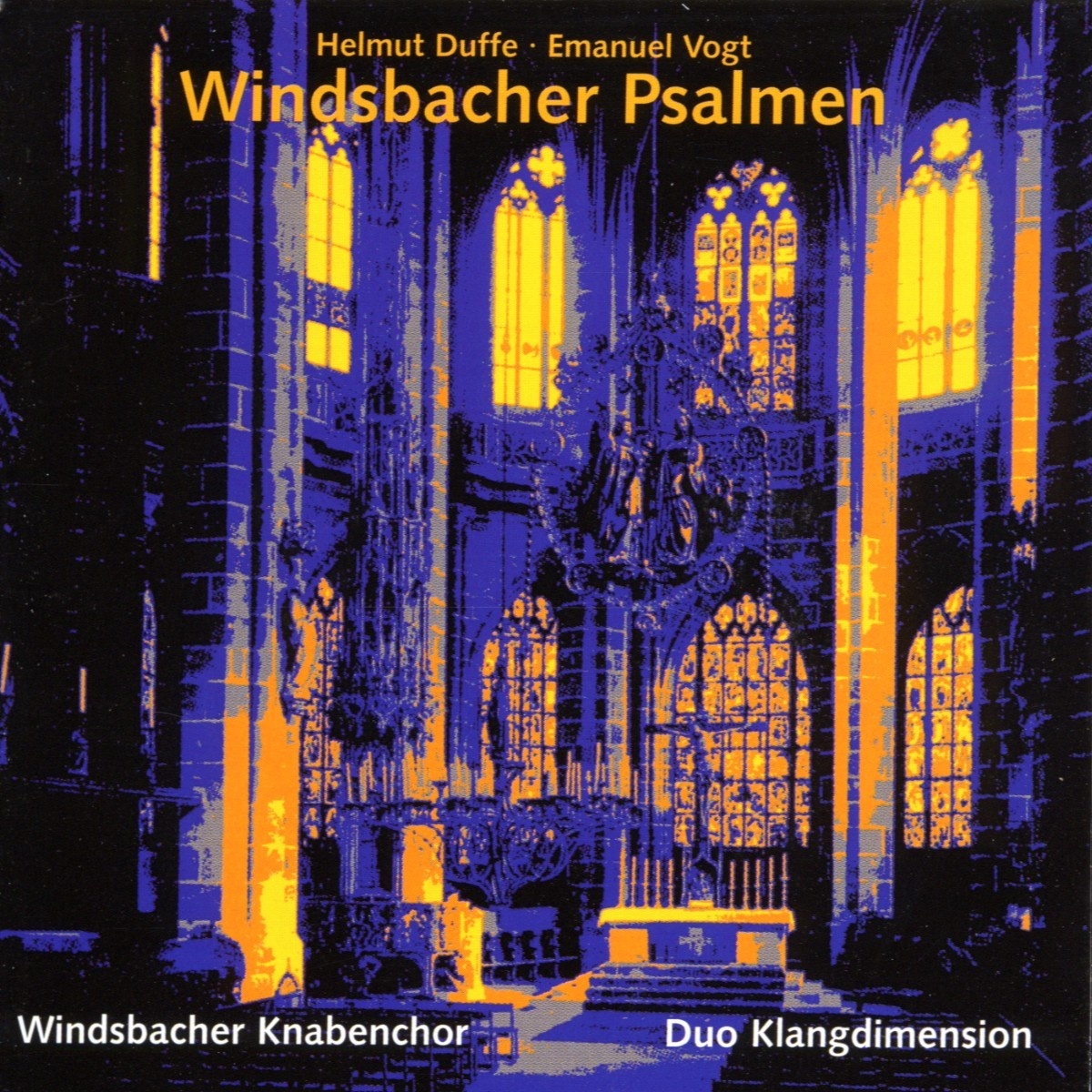 Windsbacher Psalmen 2-Sätze Für Männerch - Windsbacher Knabenchor. (CD)