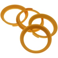 4X Zentrierringe 70,4 x 60,1 mm Gelb Felgen Ringe Made in Germany