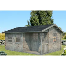 Palmako Gartenhaus Susanna 5 x 4 m Grau