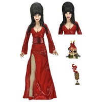 NECA Elvira, Mistress of the Dark Figurine Clothed Red, Fright, and Boo 20 cm